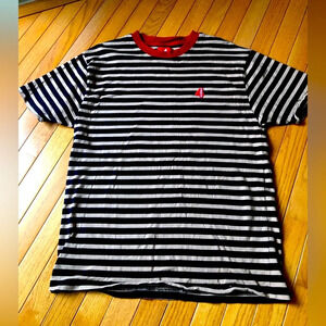 4 Hunnid Short Sleeve Striped Tee Shirt